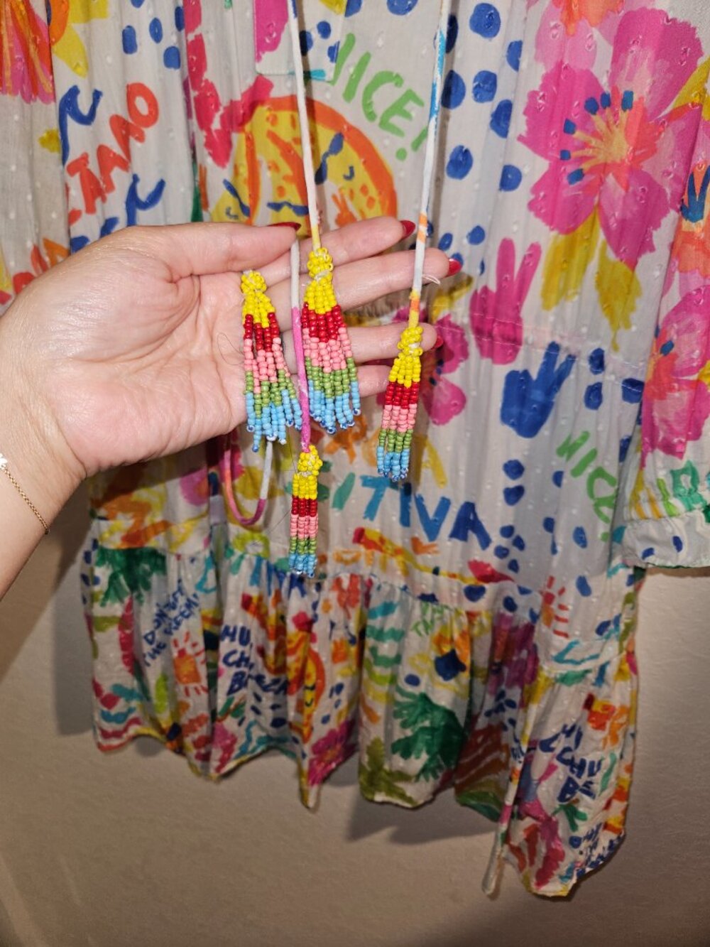 Farm Rio mini dress size Large - Picture 4 of 4